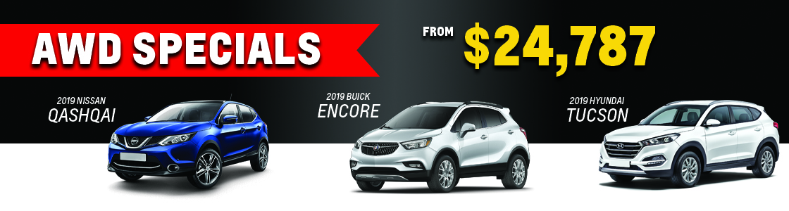 AWD SUVs from $22,987 AWD SUVs from $22,987